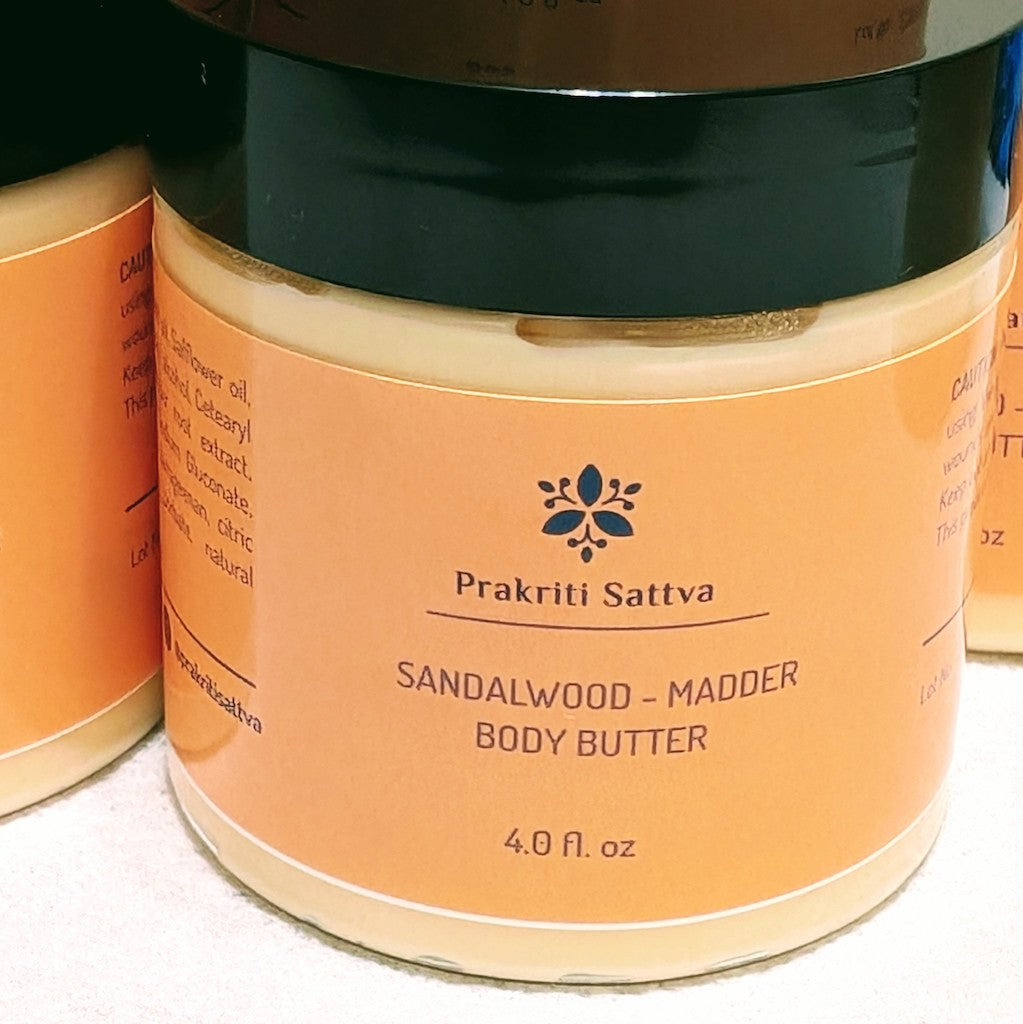 Sandal - Madder Natural Herbal Body Butter