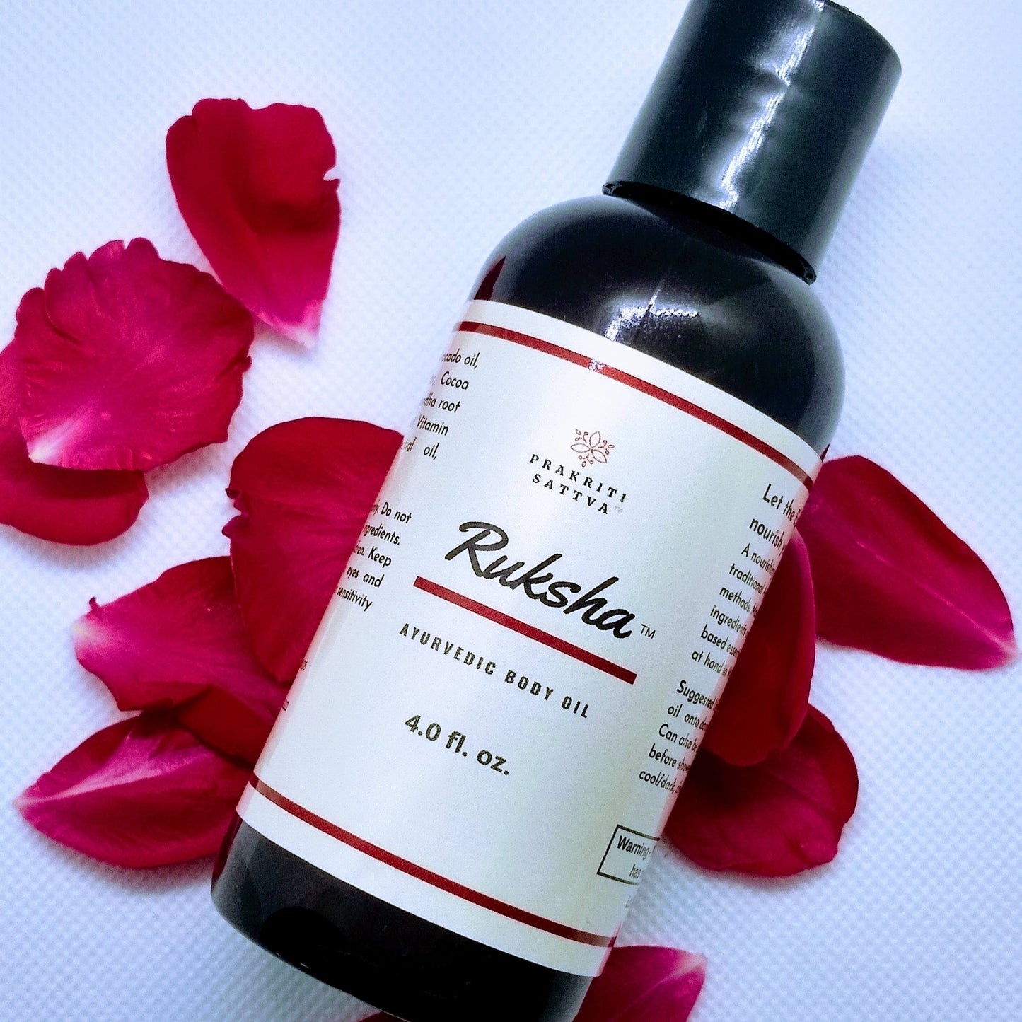 Ruksha Ayurvedic Vata Body Oil | Ayurvedic Dry Skin Body OIl