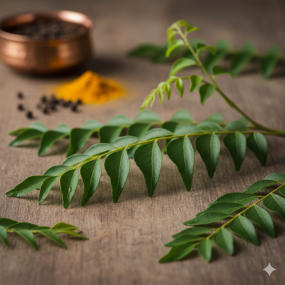 The Ayurvedic Secret: How Curry Leaves Ignite Your Hair's Natural Melanin