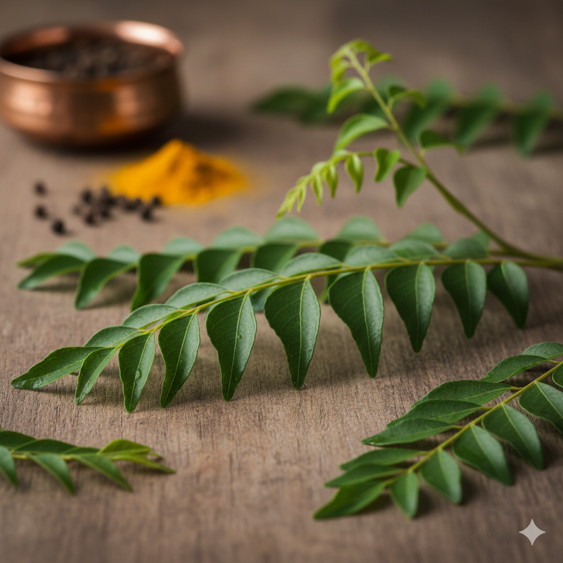 The Ayurvedic Secret: How Curry Leaves Ignite Your Hair's Natural Melanin