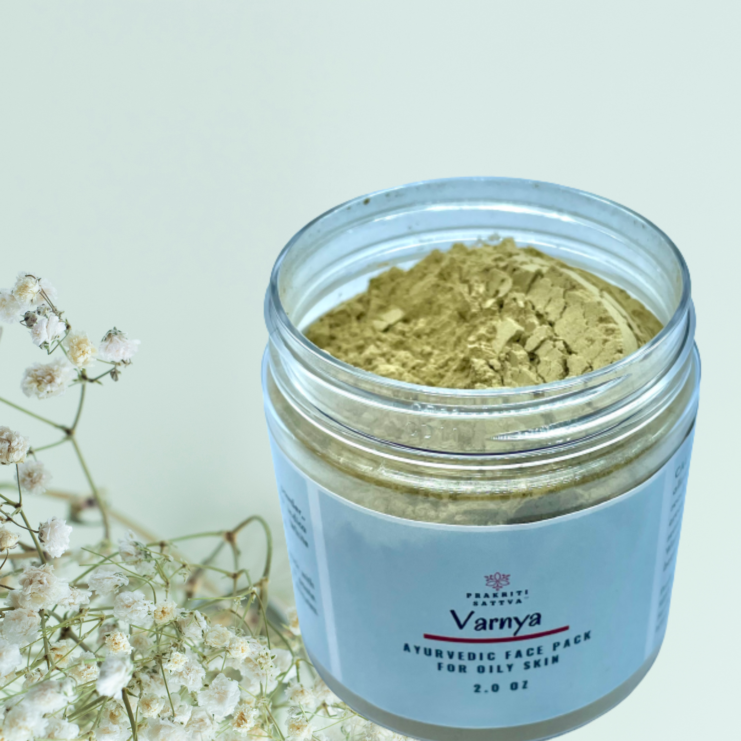 Ayurvedic Herbal Natural Neem Tulsi Face Pack Powder