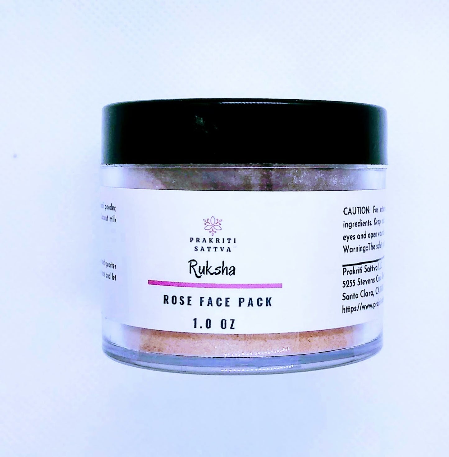 Ayurvedic Rose Face Pack | Natural Rose Face Pack | Prakriti Sattva Ayurvedic Rose Face Pack